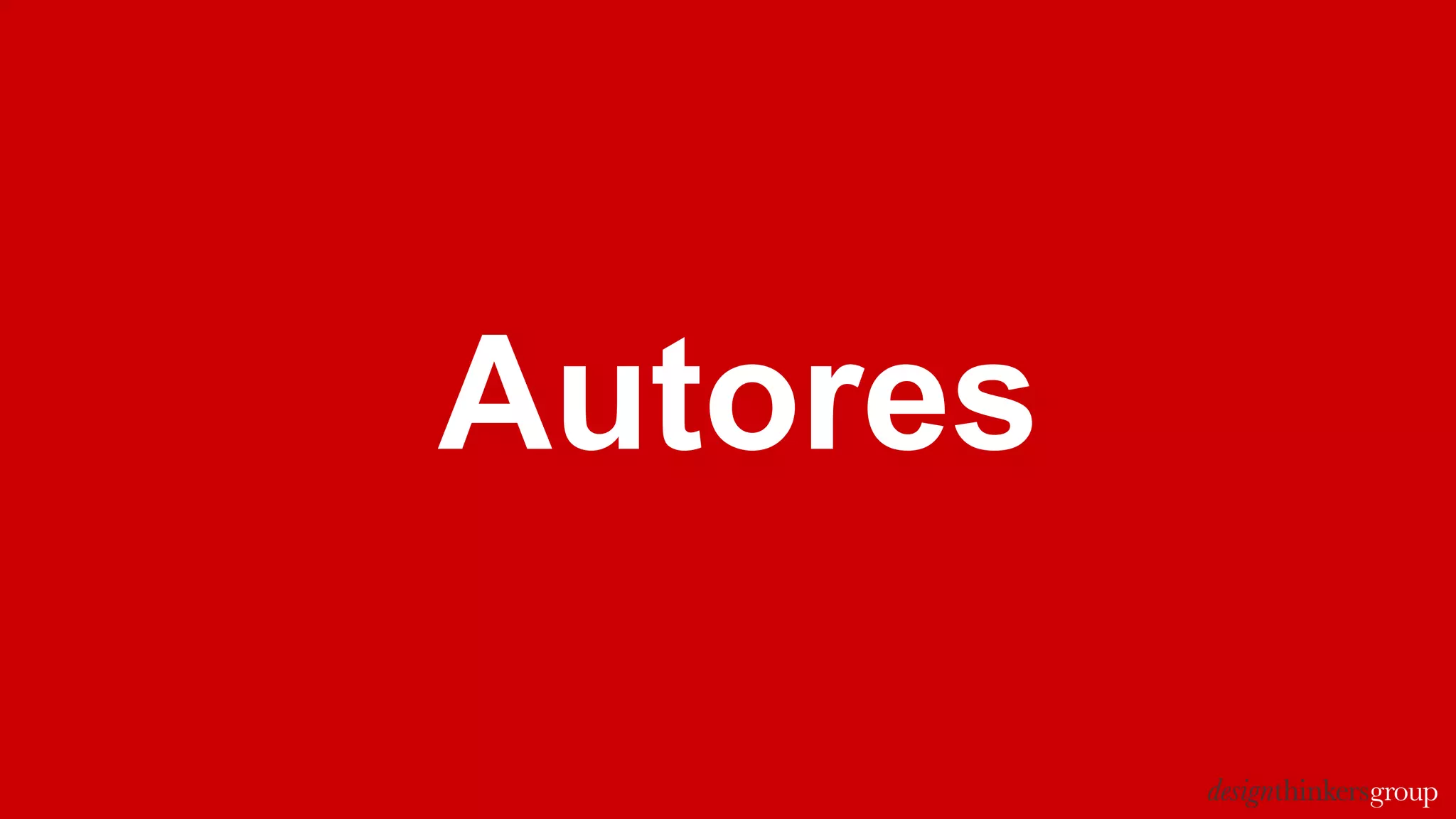 Autores
 