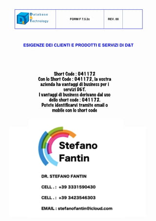 Stefano Fantin && Databtech 1