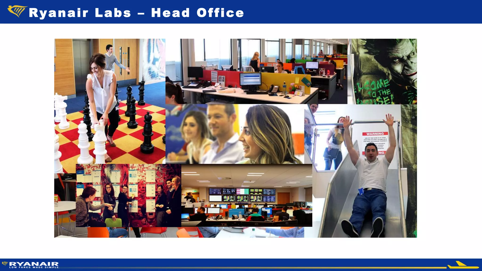 © Ryanair 2014
Ryanair Labs – Head Office
 