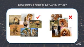 HOW DOES A NEURAL NETWORK WORK?
 