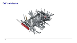 43
Self containment
 