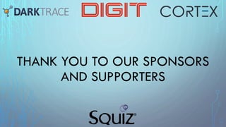 THANK YOU TO OUR SPONSORS
AND SUPPORTERS
 