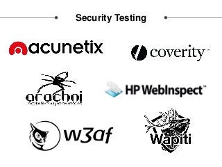 Security Testing
 