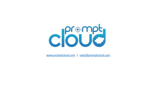 www.promptcloud.com | sales@promptcloud.com
 