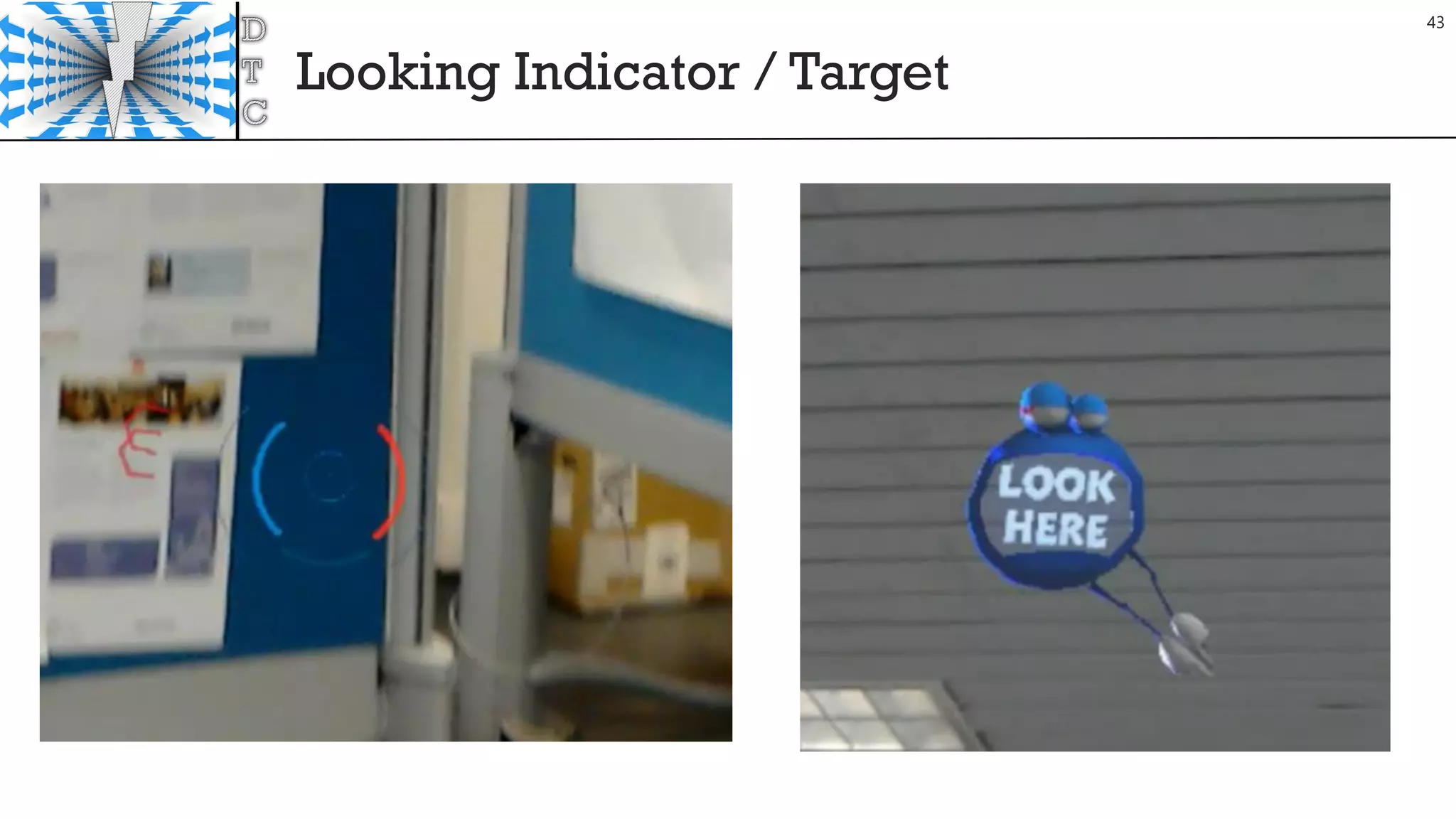 Looking Indicator / Target
43
 