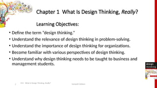 Design thinking basics and introduction. | PPTX