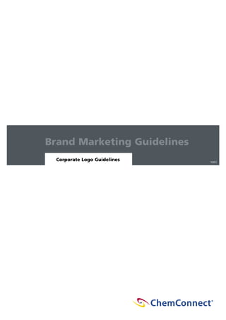 Brand Marketing Guidelines
Corporate Logo Guidelines

10/01

 