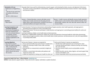 Ilaw Example DTC_ILAW_DLL_PE AND HEALTH 4_T1_W3 - with Rubric.docx