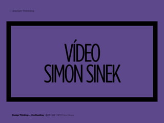 Design Thinking — Coolhunting • | IED | BR | SP | Fabio Silveira
Design Thinking38
VÍDEO
SIMONSINEK
 
