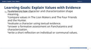 Analyzing Afro-Asian Prose: Character and Characterization in Grade 8 ...