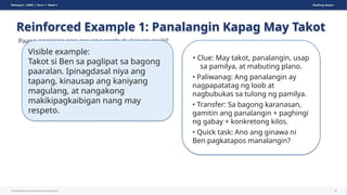 Takot Example Sariling Pakikipag-ugnayan sa Diyos: Pagtuklas at Pagsasabuhay ng ...