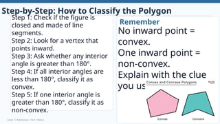 Understanding Convex and Non-Convex Polygons and Angle Relationships in ...