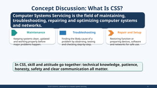 Amy Css Computer Systems Comprehensive Introduction to Computer Systems Servicing: Skills, Tools ...