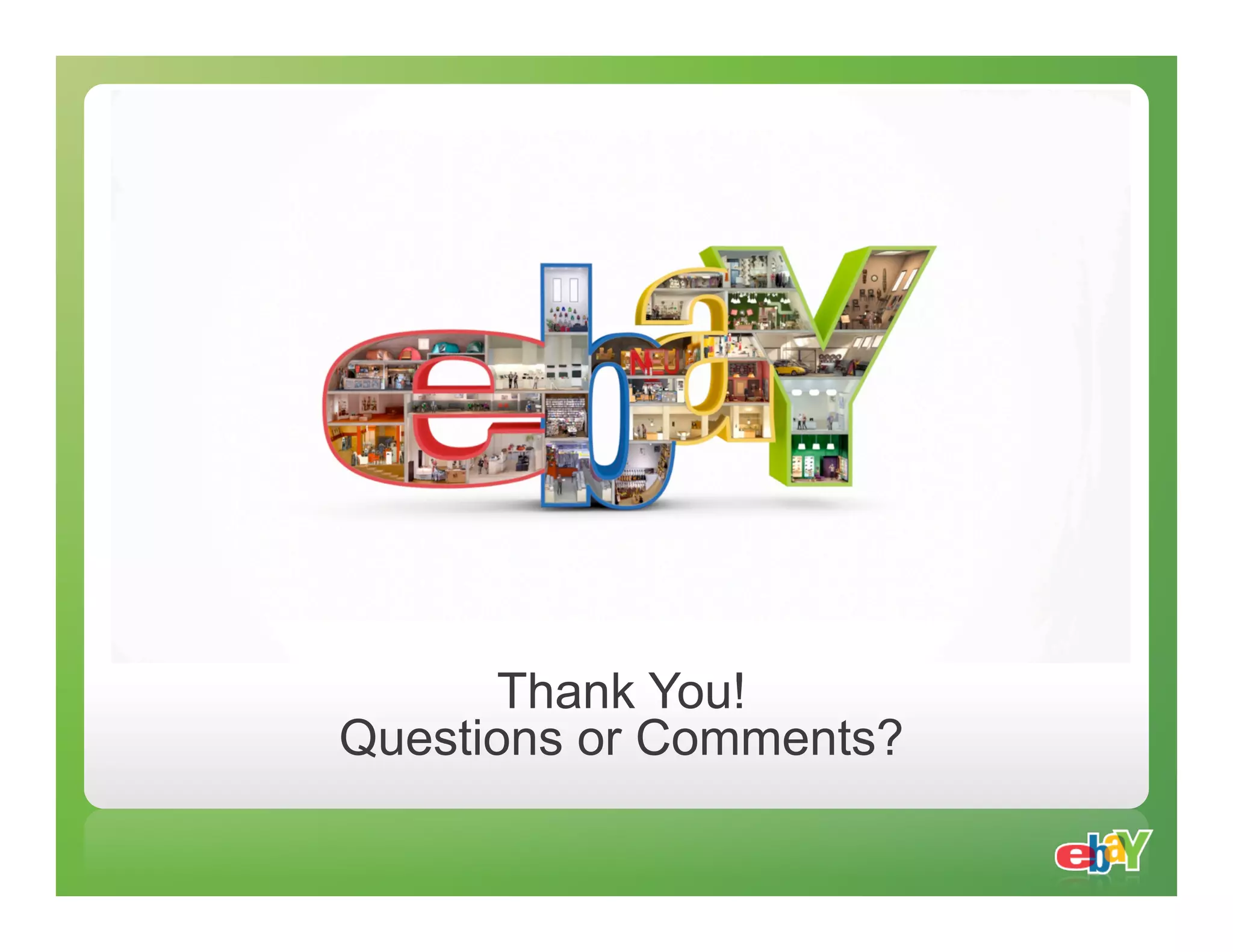 Thank You! Questions or Comments? 