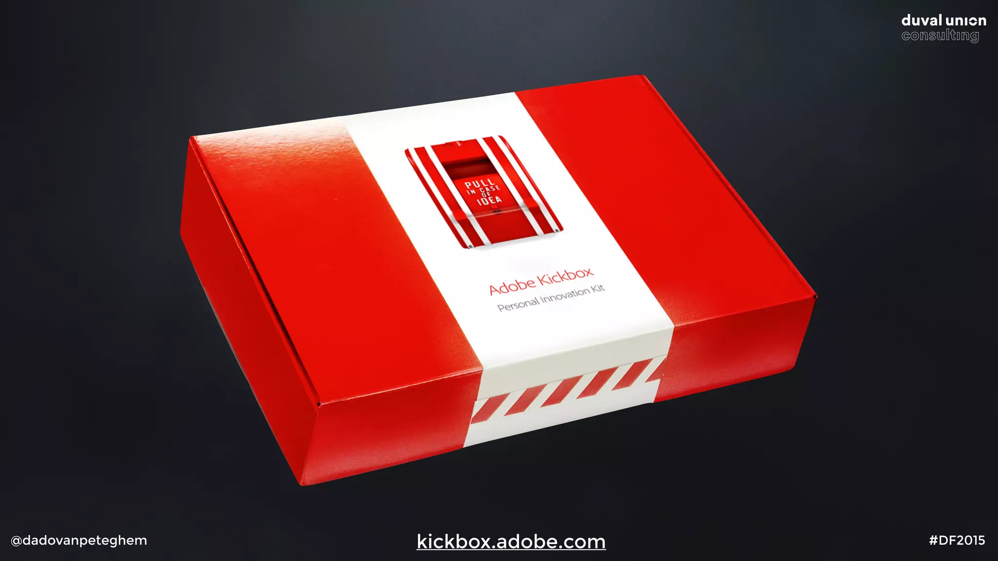 @dadovanpeteghem #DF2015kickbox.adobe.com
 
