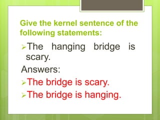 Bridge Statements English 8-4th Quarter DLP 3 Camera Shot Types.ppt