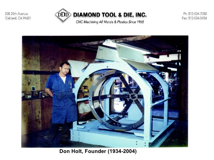 Diamond Tool & Die, Inc. (Machine Shop)