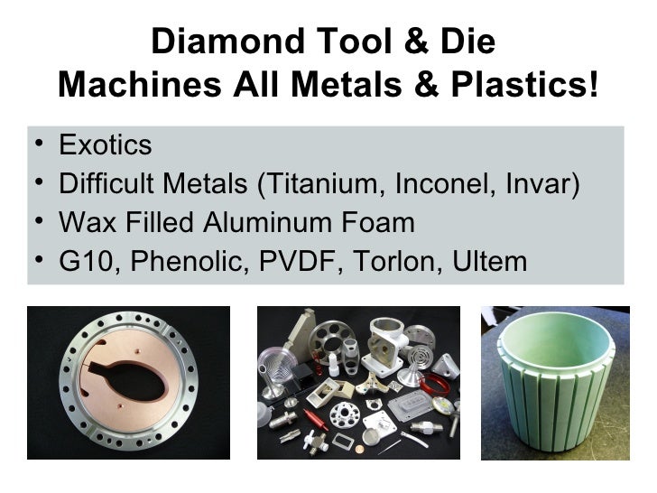 Diamond Tool & Die, Inc. (Machine Shop)