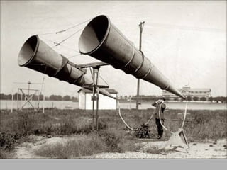 Detection des avions avant le radar.