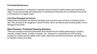 DTF Printhead Cleaning Solution 5 Most Common Situations.pptx