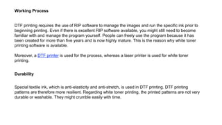 DTF Printing VS White Toner Printing Which is Better.pptx