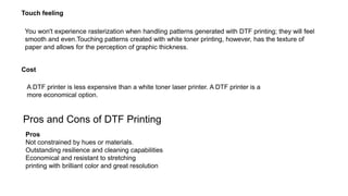 DTF Printing VS White Toner Printing Which is Better.pptx