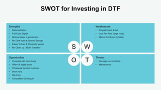 DTF vs Screen Printing - Direct to Film Printing Comparison | PPTX