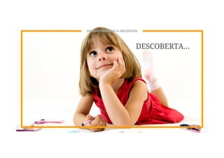 DESIGN THINKING & NEGÓCIOS
DESCOBERTA...
 