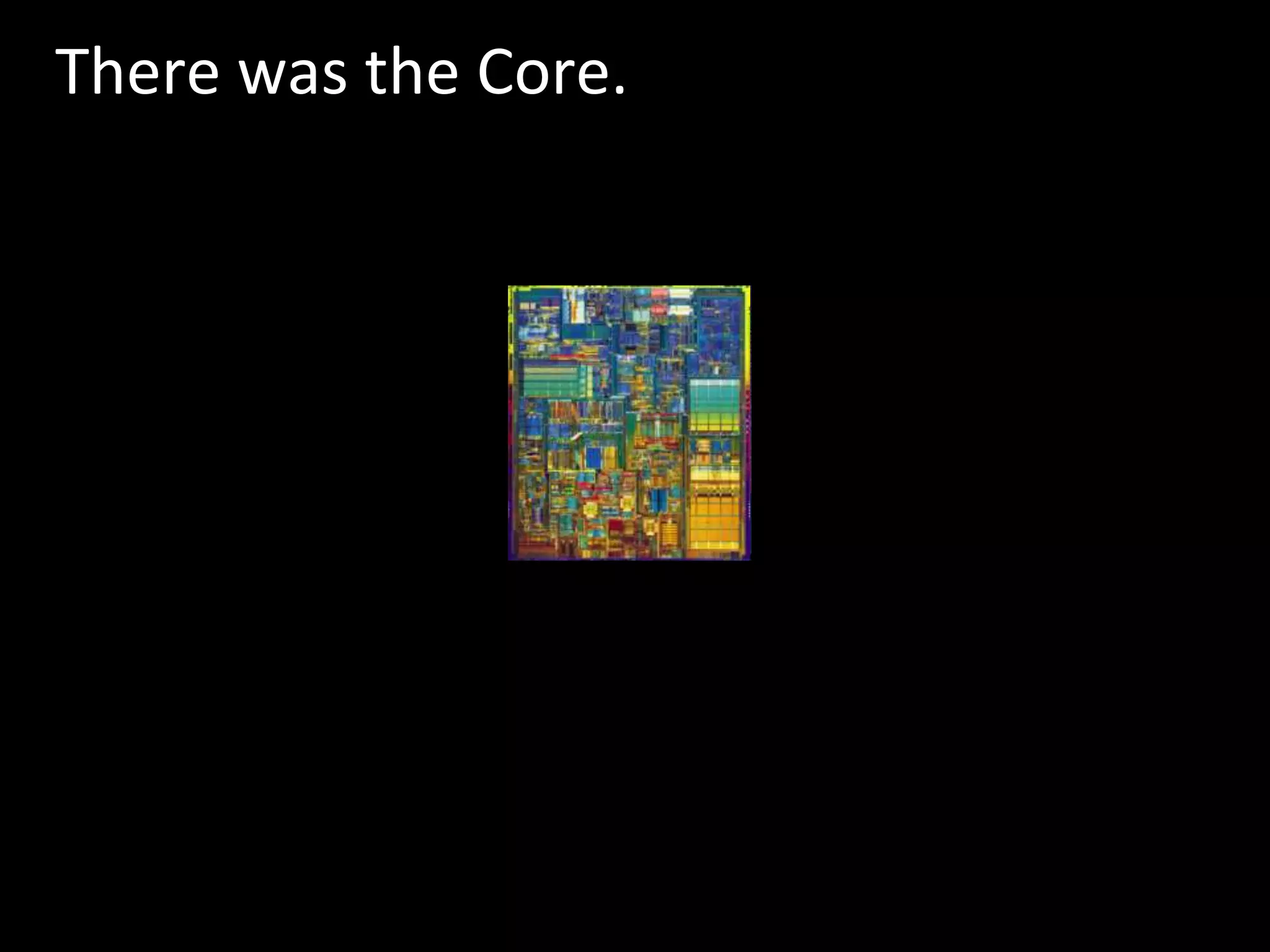 3
There was the Core.
 