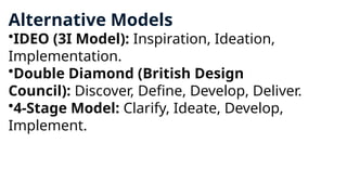 Comprehensive Guide to the Design Thinking Process for Innovation and ...