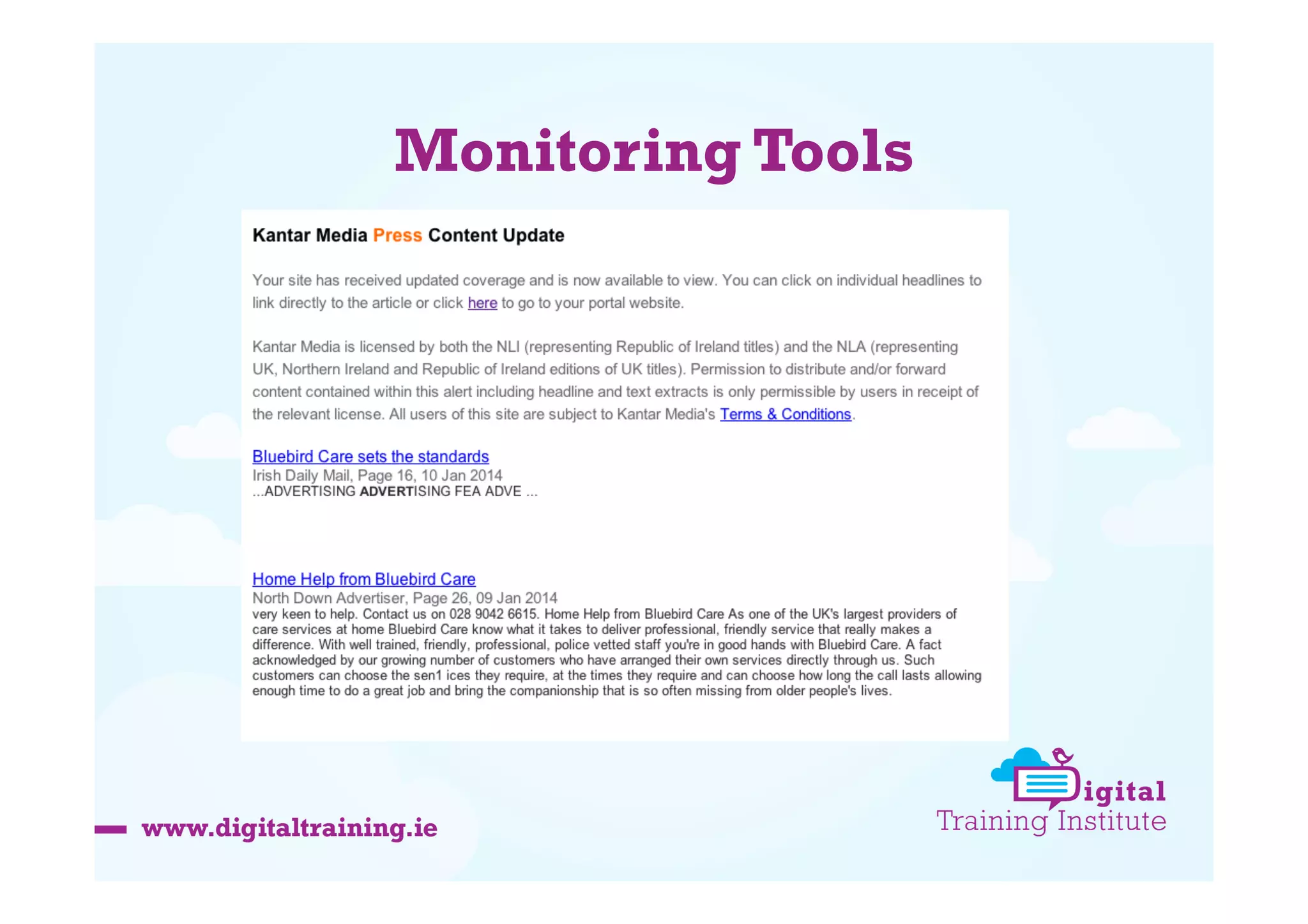 Monitoring Tools

 