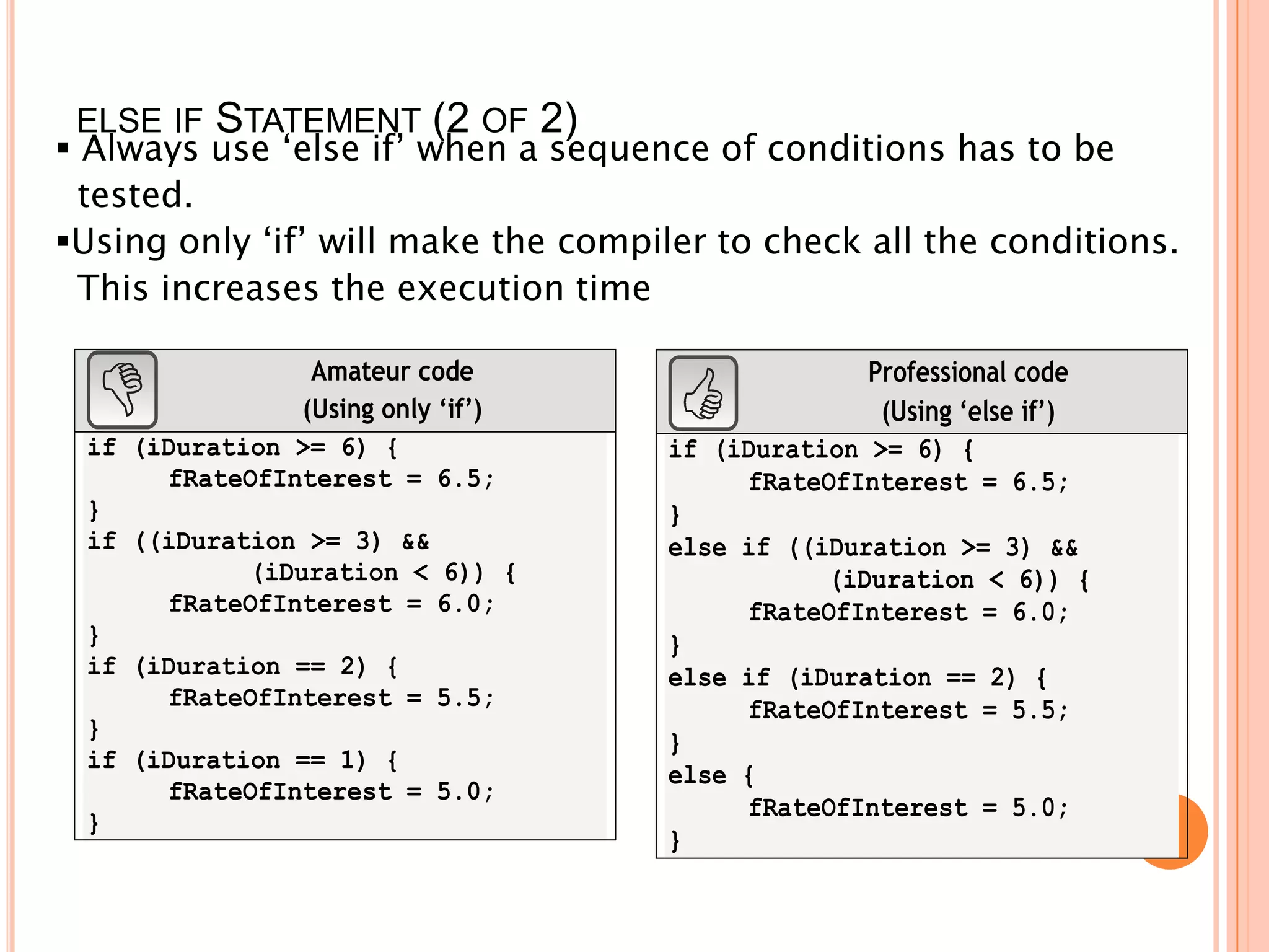 Dti2143 chap 4 control structures aka_selection | PPT