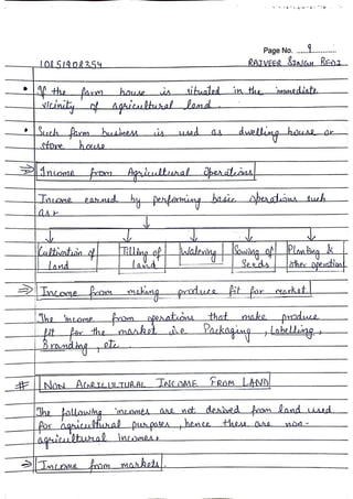 Direct Tax Laws | DTL | B com 5th sem | Hand Written Notes | by Ritish bedi #RVIRGO