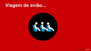 Viagem de avião...
 