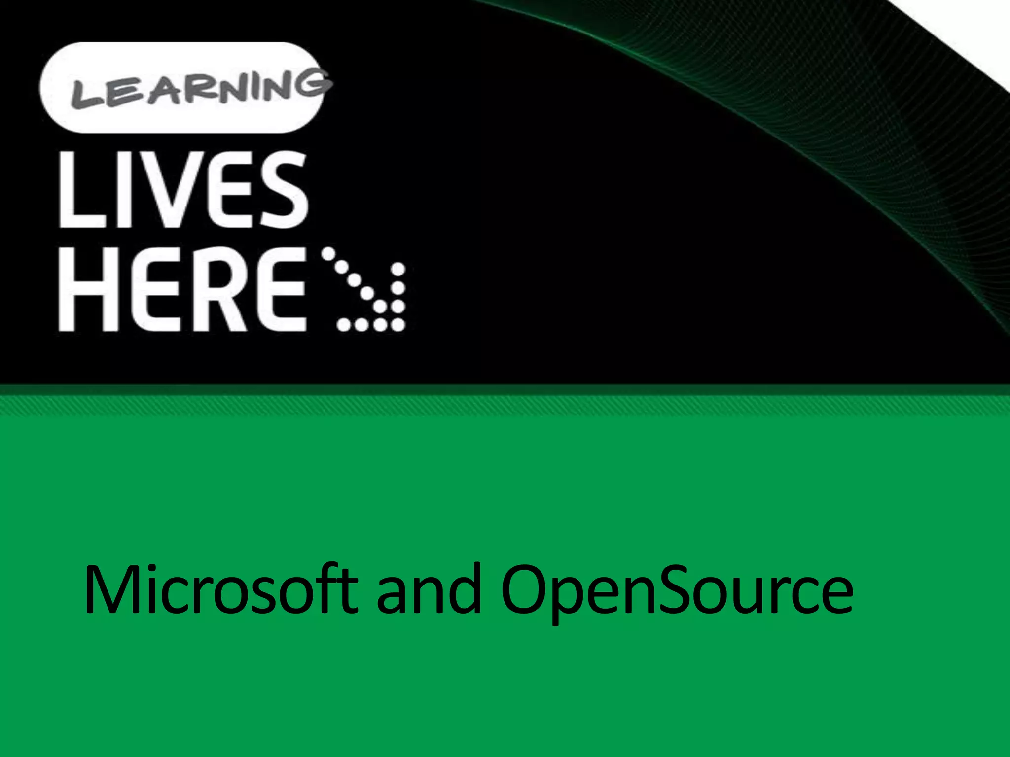 Microsoft and OpenSource