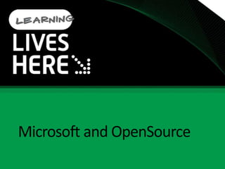 Microsoft and OpenSource