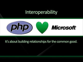 InteroperabilityIt’s about building relationships for the common good.