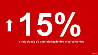 a velocidade de administração dos medicamentos
 