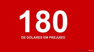 DE DÓLARES EM PREJUÍZO
 