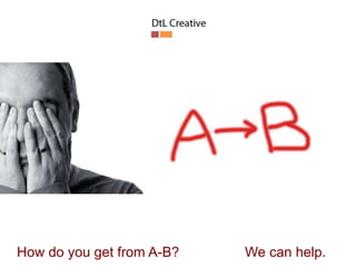How do you get from A-B?   We can help.
 