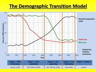 The Demographic Transition Model
 