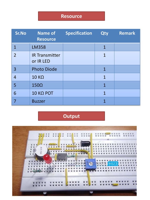 Burglar Alarm Micro Project