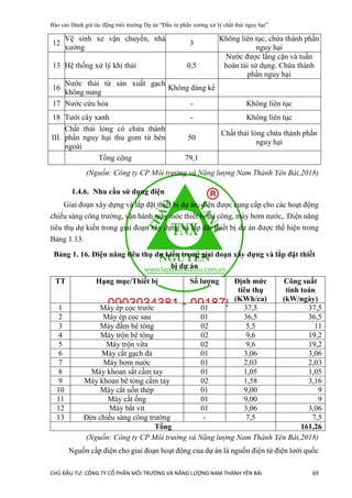 DTM Báo cáo đánh giá tác động môi trường Dự án "Đầu tư Phân xưởng xử lý chất thải nguy hại tỉnh Yên Bái" 0918755356