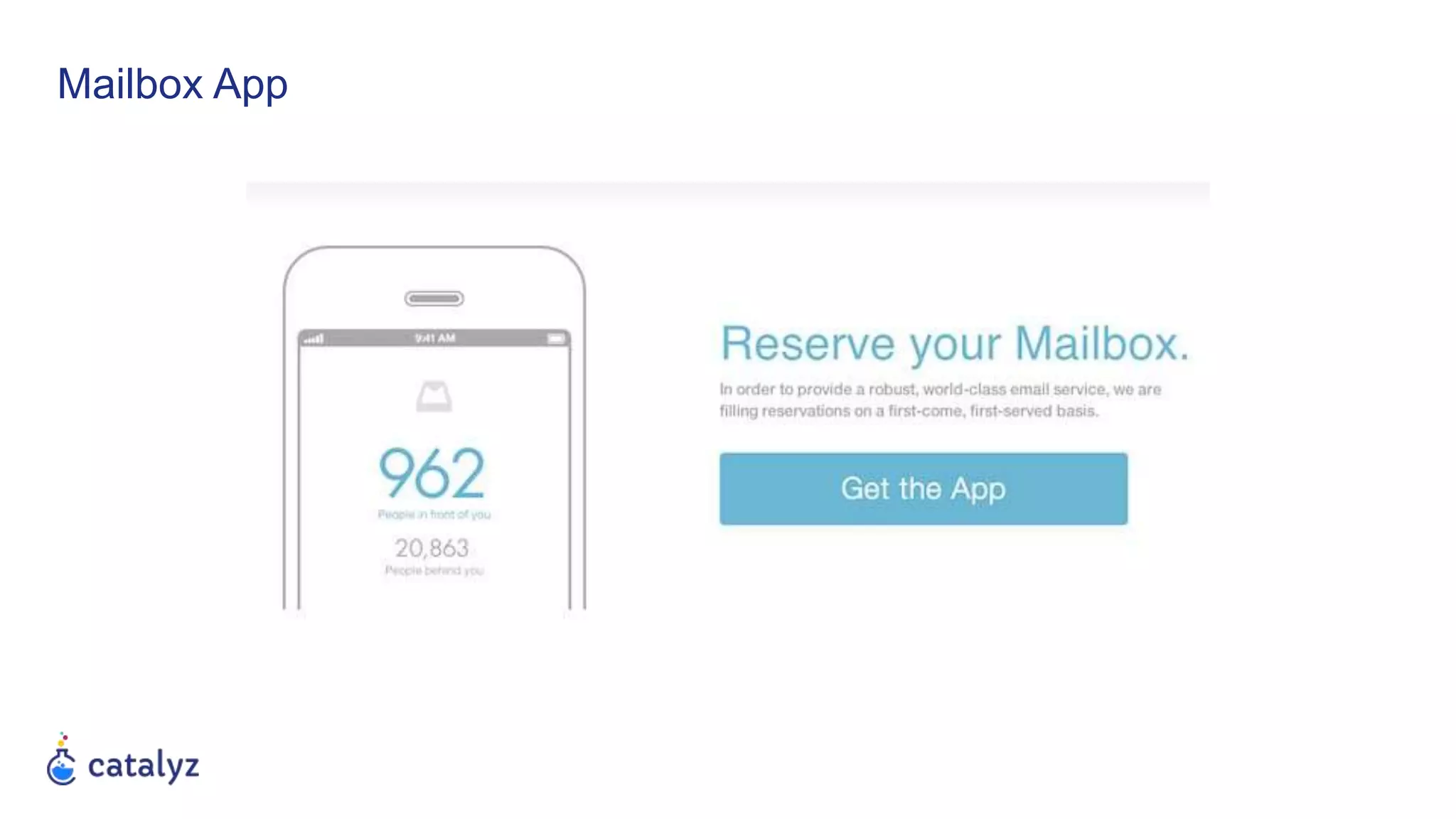 Mailbox App
 