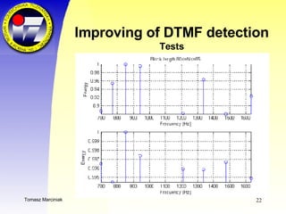 Dtmf Detection | PPT