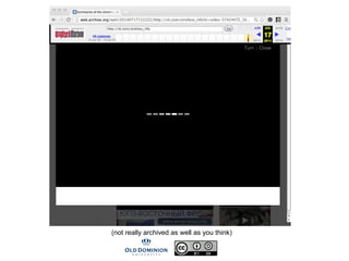 (not really archived as well as you think)