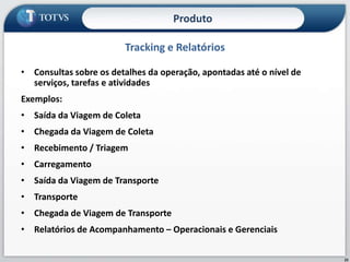  Planejamento e controle das atividades de abastecimento; 