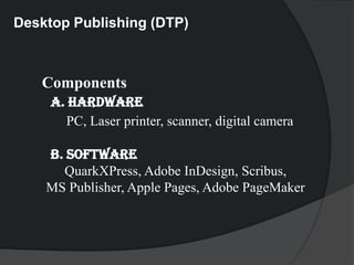 Dtp | PPTX