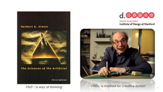 441969 -‘a way of thinking’ 1980s-‘a method for creative action’
 