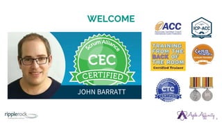 WELCOME
4
JOHN BARRATT
 